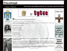 Tablet Screenshot of maciejszewczyk.poznanczyk.com